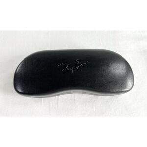 Ray-Ban Glasses Clam Shell Hard Black Case Reading Eyeglasses Sunglasses B57‎